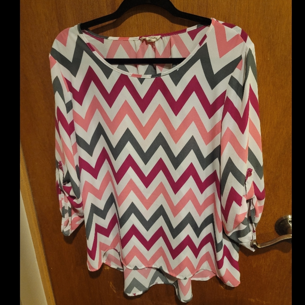 Messini Chevron Top